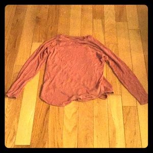 Orange American eagle long sleeve